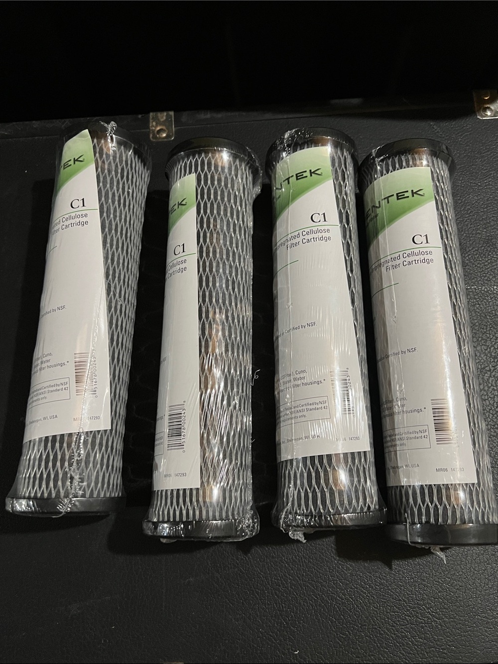 PENTEK C1 5 MICRON CARBON IMPREGNATED Celloluse Filter Cartridge (4 pack)